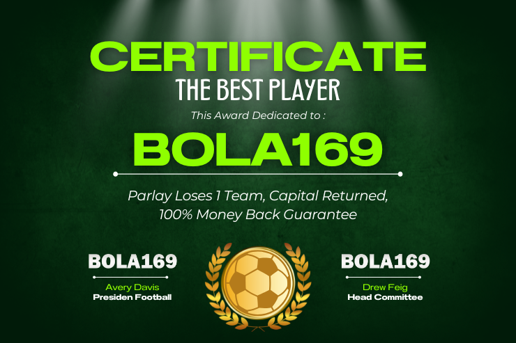 BOLA169: Situs Bola No Kaleng-Kaleng, Parlay Gacor Tiap Malam